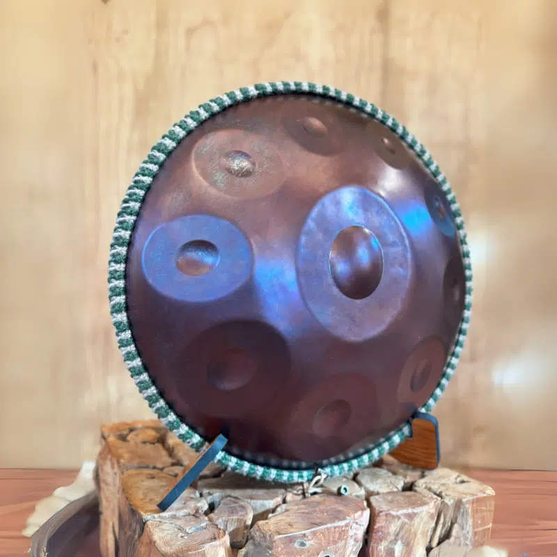 Alternative view of Handpan - Mokum Instruments - B Kurd 13