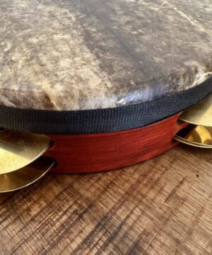 Premium Quality Tunable Riq - Vissenhuid - Uniek Mahony Hout - Sonika Percussion